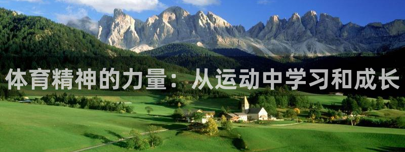 雷速比分体育：体育精神的力量：从运动中学习和成长